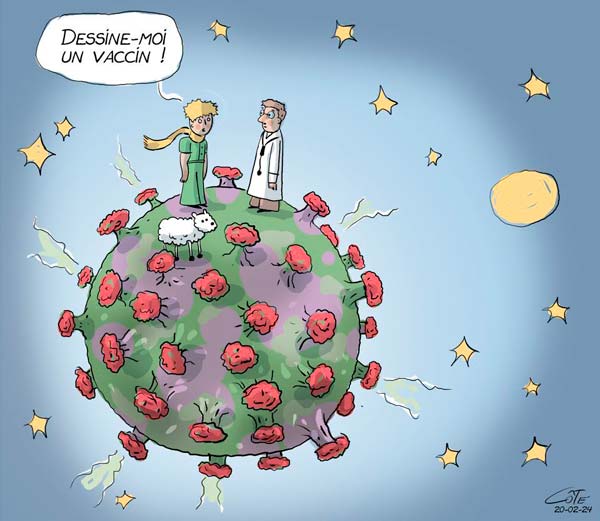 Le coronavirus en dessins