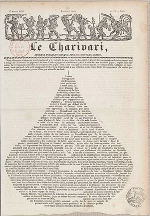 Journal Le Charivari